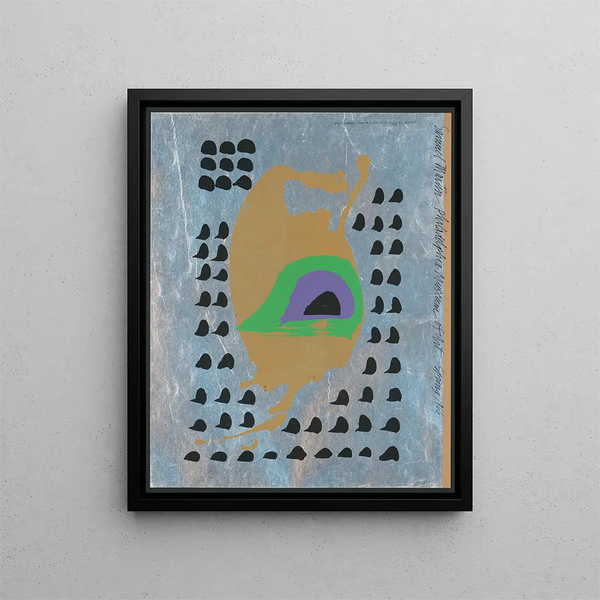 Museum für Kunst von Philadelphia, Frühling 1966 - Sam Maitin — gerahmtes Bild an der Wand