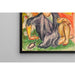 Reproduktion des Gemäldes Gespräch - Nils Dardel
