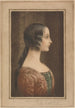 Portrait eines jungen Mädchens aus der Renaissance - Samuel Arlent Edwards — Ansicht des Kunstwerks