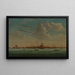 Vue de Charleston - Samuel Barnard — gerahmtes Bild an der Wand
