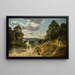 London von Shooters Hill - Samuel Bough — gerahmtes Bild an der Wand