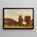 Vallée de la scierie, Pennsylvanie - Samuel Colman — gerahmtes Bild an der Wand