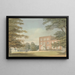 Haus Ayot, Ayot St Lawrence, Hertfordshire - Samuel Davis — gerahmtes Bild an der Wand