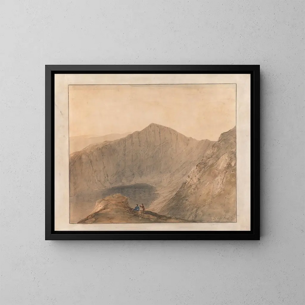 Cader Idris - Samuel Davis — gerahmtes Bild an der Wand