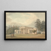 Kirche klassisch Ayot St Lawrence Hertfordshire - Samuel Davis — gerahmtes Bild an der Wand