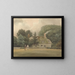 Cottage im Park von Ayot St Lawrence, Hertfordshire - Samuel Davis — gerahmtes Bild an der Wand