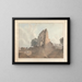 Porte de l'ancien fort à Bénarès - Samuel Davis — gerahmtes Bild an der Wand
