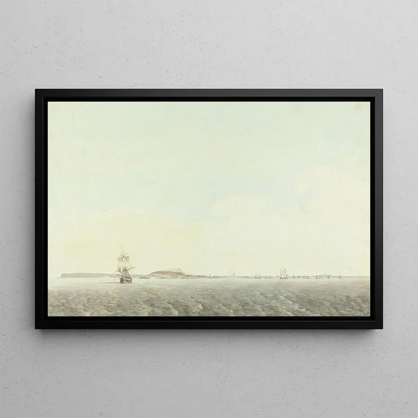 Gorée - Samuel Davis — gerahmtes Bild an der Wand