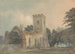 Alte Kirche von St Lawrence Ayot St Lawrence Hertfordshire - Samuel Davis — Ansicht des Kunstwerks