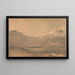 Snowdon, Gwynedd, Wales - Samuel Davis — gerahmtes Bild an der Wand