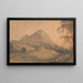 Das jährliche Ressort der Hindus am Mundar Hill bei Bhagulpore Bhagalpur - Samuel Davis — gerahmtes Bild an der Wand