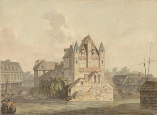 La Fin du pont ruiné à Rouen - Samuel Davis — Ansicht des Kunstwerks