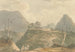 Das Dorf Buxadaur Buxa Duar Thibet - Samuel Davis — Ansicht des Kunstwerks