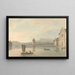 Vue à Lucerne, le collège des Jésuites - Samuel Davis — gerahmtes Bild an der Wand