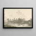 Vue d'un fort - Samuel Davis — gerahmtes Bild an der Wand