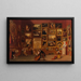 Galerie du Louvre - Samuel Finley Breese Morse — gerahmtes Bild an der Wand