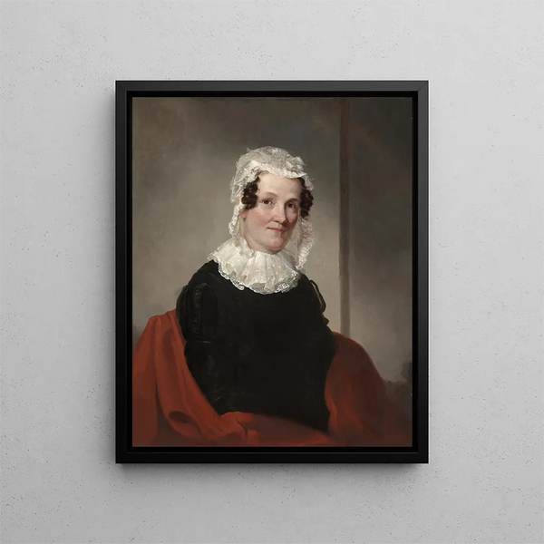 Lydia Coit Terry Mme Eliphalet Terry - Samuel Finley Breese Morse — gerahmtes Bild an der Wand