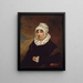 Portrait von Mme John Earnest Poyas - Samuel Finley Breese Morse — gerahmtes Bild an der Wand