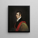 Selbstporträt - Samuel Finley Breese Morse — gerahmtes Bild an der Wand