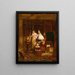 Der Goldfischglas - Samuel Finley Breese Morse — gerahmtes Bild an der Wand