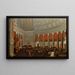 La Chambre des représentants - Samuel Finley Breese Morse — gerahmtes Bild an der Wand