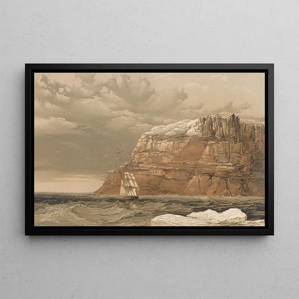 Samuel Gurney Cresswell - Bold Headland on Baring Island.webp