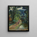 Ein urbaner Park in Paris, Frankreich - Samuel Halpert — gerahmtes Bild an der Wand