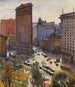 Le Flatiron Building - Samuel Halpert — Ansicht des Kunstwerks