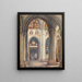 Kathedrale von Toledo - Samuel Halpert — gerahmtes Bild an der Wand