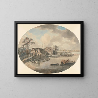 Samuel Hieronymus Grimm - Mill on the Avon Pershore Worcestershire.webp