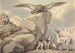 Ein Adler auf einem Felsen, ein Löwe, ein Fuchs, zwei Hunde und ein Hahn - Samuel Howitt — Ansicht des Kunstwerks