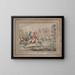 Und auf der Wiese - Samuel Howitt — gerahmtes Bild an der Wand