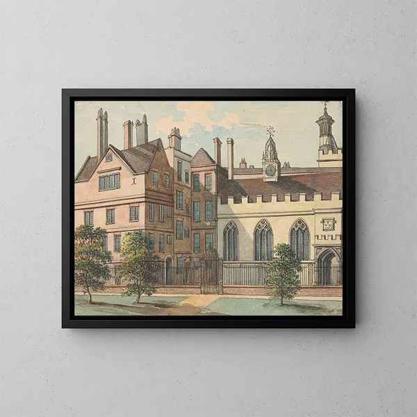 L'auberge de Clifford - Samuel Ireland — gerahmtes Bild an der Wand