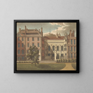 Tempel Innenraum - Samuel Ireland — gerahmtes Bild an der Wand