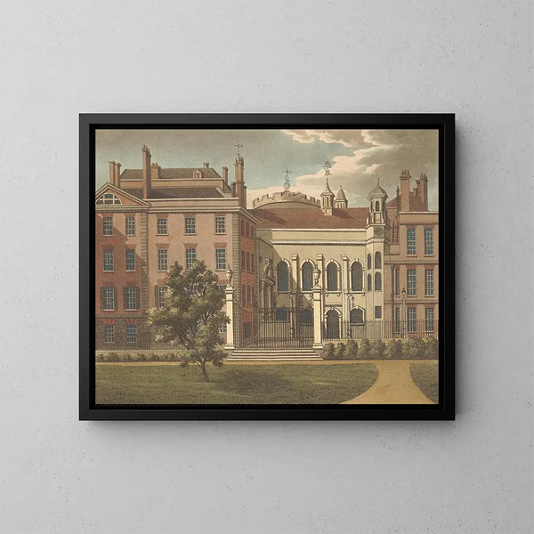 Tempel Innenraum - Samuel Ireland — gerahmtes Bild an der Wand