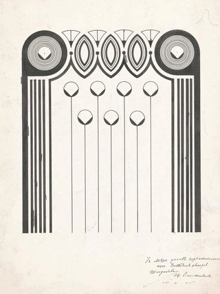 Samuel Jessurun de Mesquita - Ornamentale boekdrukstempel voor een boekband.webp