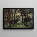Cottage à Corstorphine - Samuel John Peploe — gerahmtes Bild an der Wand