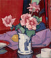 Vase chinesischer Rosenrosen - Samuel John Peploe — Ansicht des Kunstwerks