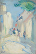 Straßenszene in Frankreich - Samuel John Peploe — Ansicht des Kunstwerks