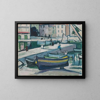 Samuel John Peploe - The Harbour Cassis.webp