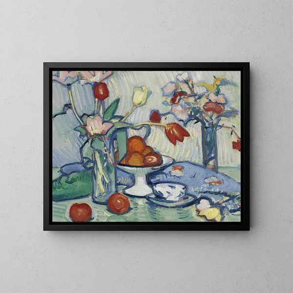 Tulpen - Samuel John Peploe — gerahmtes Bild an der Wand