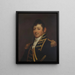 Commodore Isaac Hull - Samuel Lovett Waldo — gerahmtes Bild an der Wand