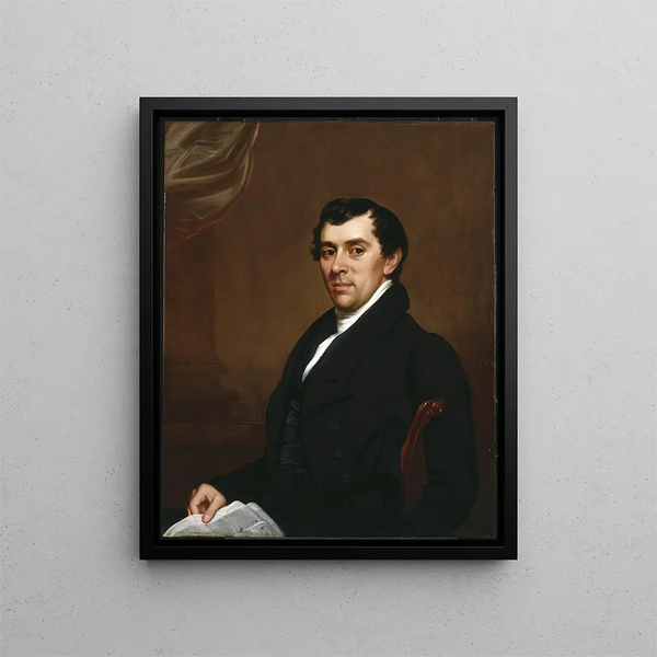 David Leavitt - Samuel Lovett Waldo — gerahmtes Bild an der Wand