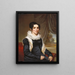 Maria Clarissa Leavitt - Samuel Lovett Waldo — gerahmtes Bild an der Wand