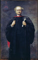 Der Reverend A J Carver - Samuel Melton Fisher — gerahmtes Bild an der Wand