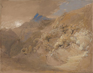 Samuel Palmer - Mount Siabod from TynyCoed near Capel Curig.webp