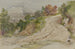 Route in einer italienischen Berglandschaft - Samuel Palmer — Ansicht des Kunstwerks