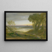 Le Couvre-feu - Samuel Palmer — gerahmtes Bild an der Wand