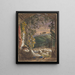 Der schlafende Hirte am frühen Morgen - Samuel Palmer — gerahmtes Bild an der Wand