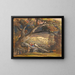 Der Holzwagen - Samuel Palmer — gerahmtes Bild an der Wand